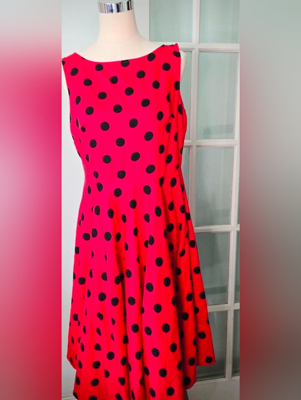 1950s Rockabilly Swing Dress